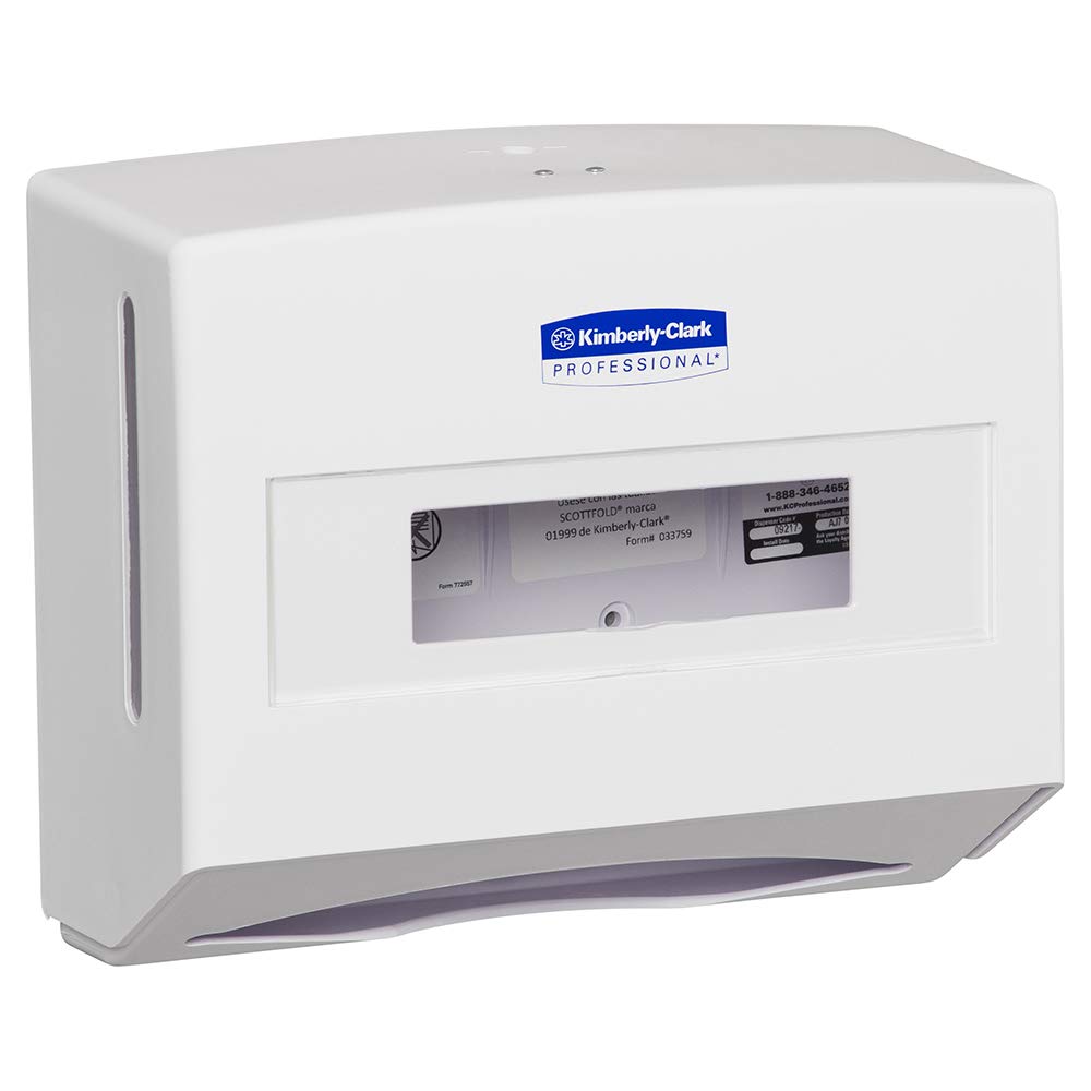kimberly-clarke 9217 dispensador de toalla y toalla de papel), blanco, 1
