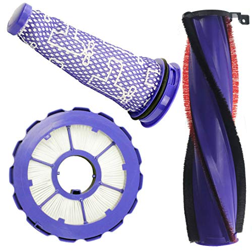 FindASpare Vor- und Nachmotorfilter + Bürstenrolle für Dyson DC50 DC50i Staubsauger
