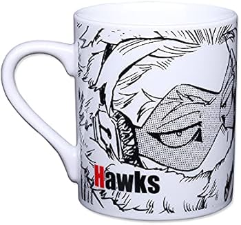 Amazon.co.jp: 僕のヒーローアカデミア ホークス マグカップ
