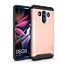 TUDIA Huawei Mate 10 Pro Case, Slim-Fit Heavy Duty [Merge] Extreme Protection/Rugged but Slim Dual Layer Case for Huawei Mate 10 Pro (Rose Gold)