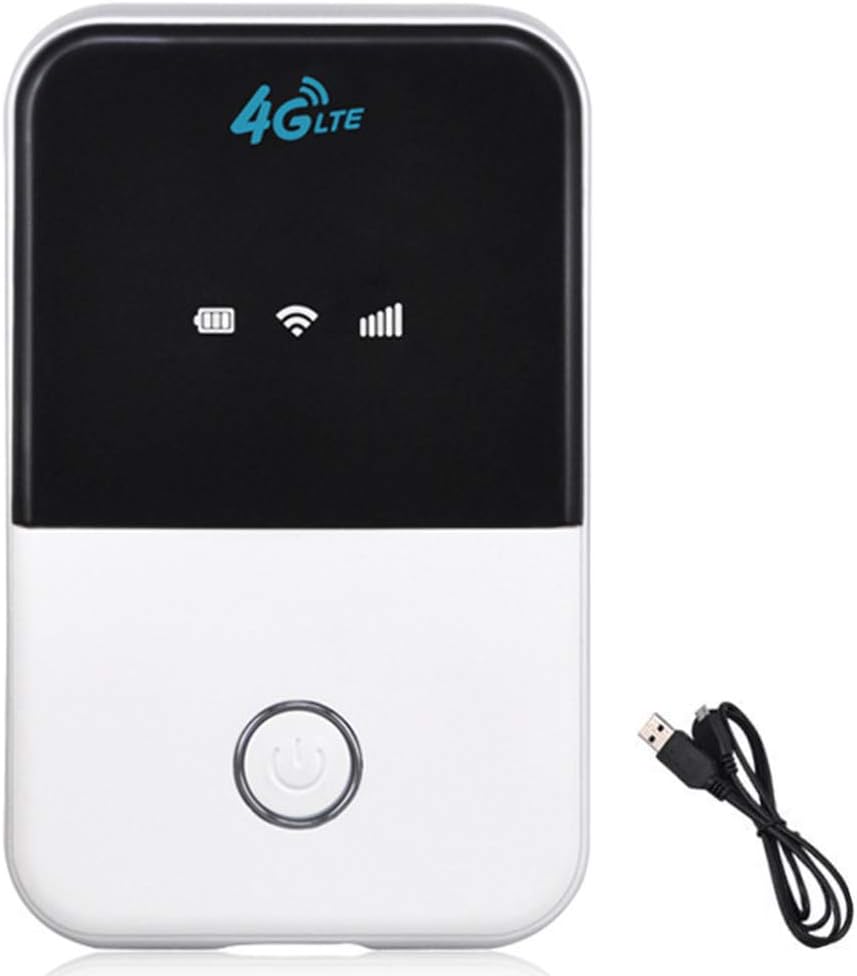 GETMORE7 Portable WiFi Router, 4G LTE Mobile WiFi Wireless Pocket Hotspot Router Modem Broadband Mifi Unlock