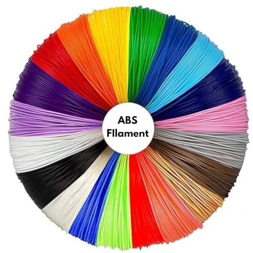 Image of Sunlu 3D Pen 5M ABS Filament Refills - 1.75mm ABS 3D Printer Filament (Set of 20)