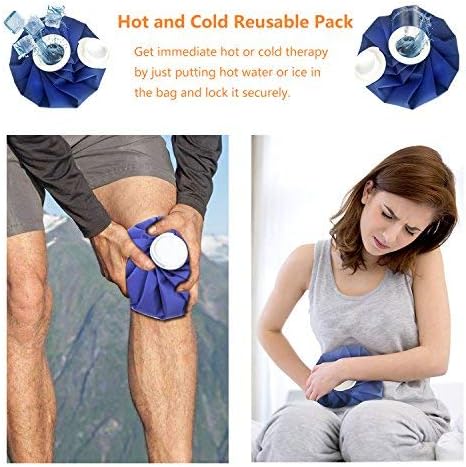 Ice Bag Packs - Reusable Hot & Cold Pack (2 Packs(9/11 Inch))