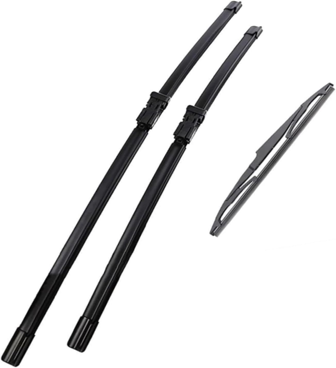 PLAKDFUU Wiper Blades Front Rear Set for Astra J 2009-2015 27 "25" 12" - Silent & Streak-Free