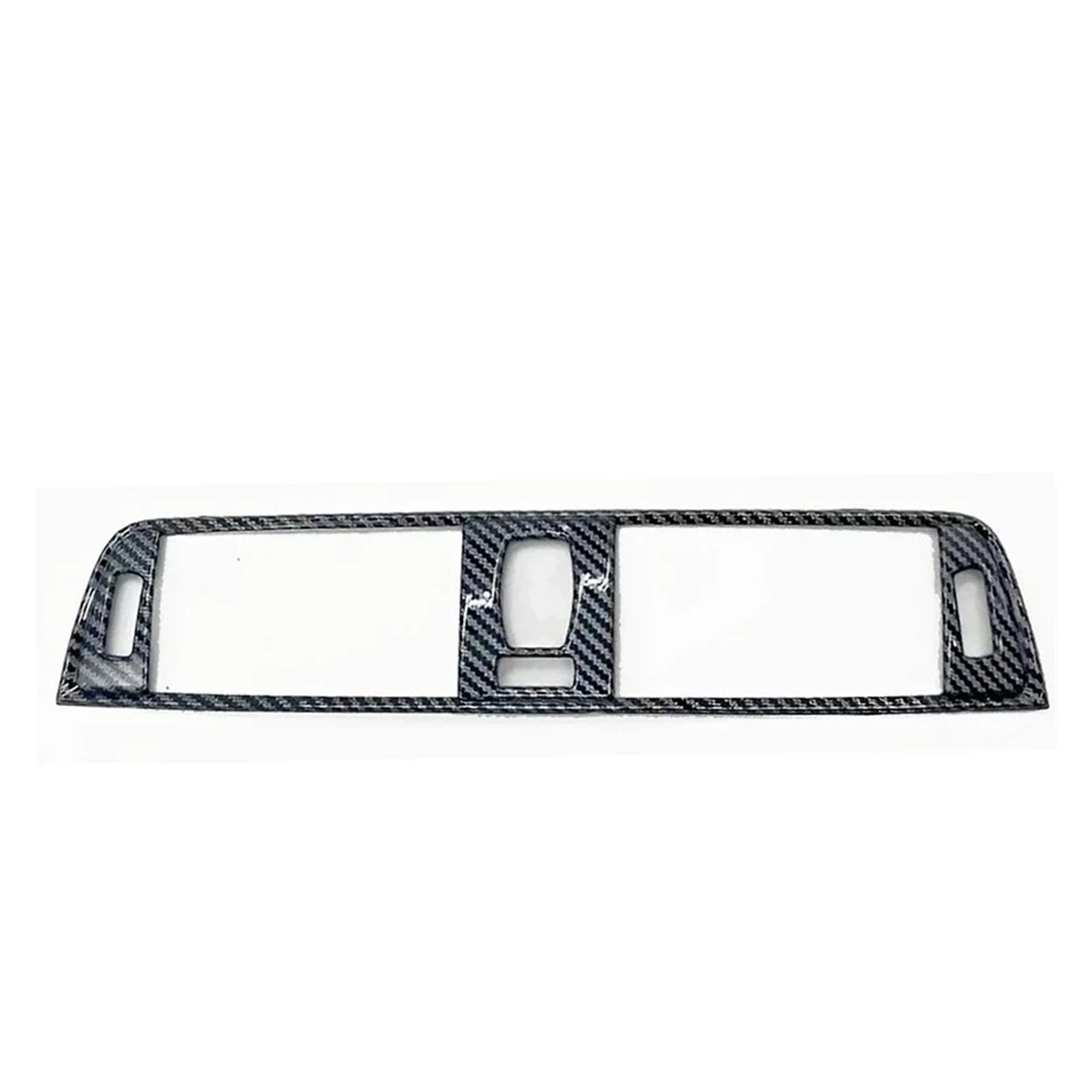for BMW 3 4 Series F30 F31 F32 F33 F36 Car Interior Center Console Air Conditioning Vent Trim Sticker Styling Center Console Trim(Carbon Fiber Style)