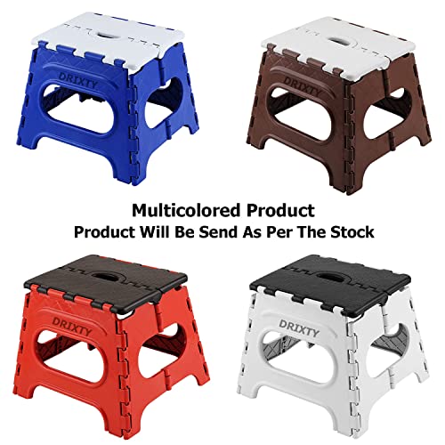Image of Stool 12 Inches Super Strong Folding Step Stool for Adults and Kids, Kitchen Stepping Stools, Garden Step Stool Kitchen Stool
