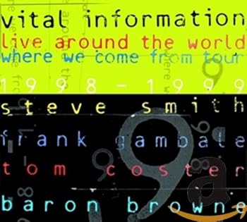 Audio CD Live Around the World: Where We Come From 1998-99 Book