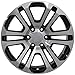 OE Wheels LLC CV99-20090-6550-31MB Black Machined Wheel Painted (20 x 9. inches /6 x 139 mm, 31 mm Offset)