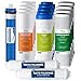 iSpring 5-Stage 75GPD Reverse Osmosis 2-Year Supply Filter Pack #F15-75, Fits RCC7 RCC7P RCW7, white, 15 Piece
