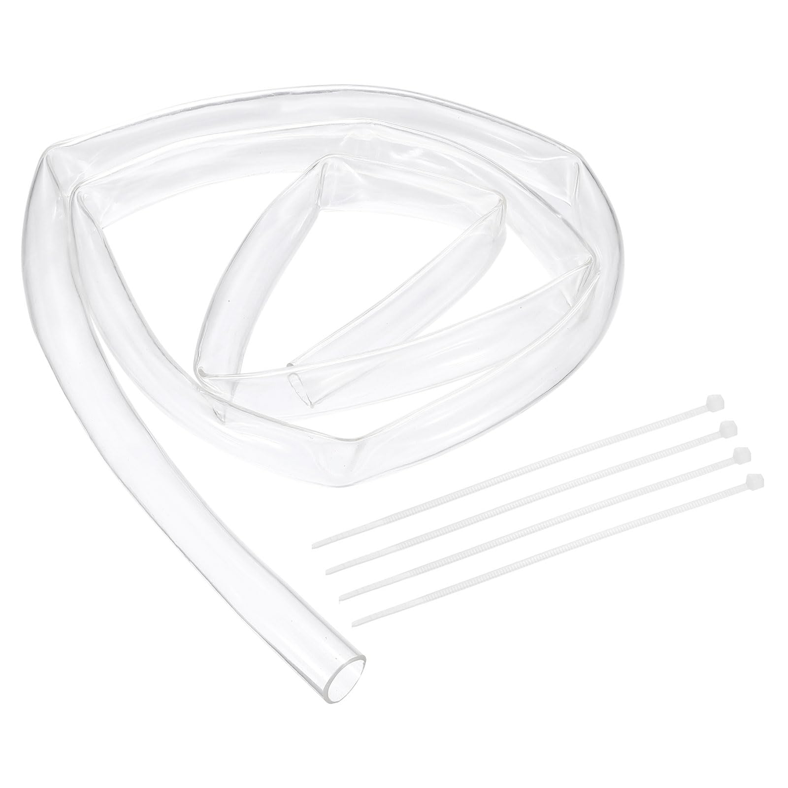 Tuyau d'eau en vinyle transparent flexible pour éviter les blocages de flux