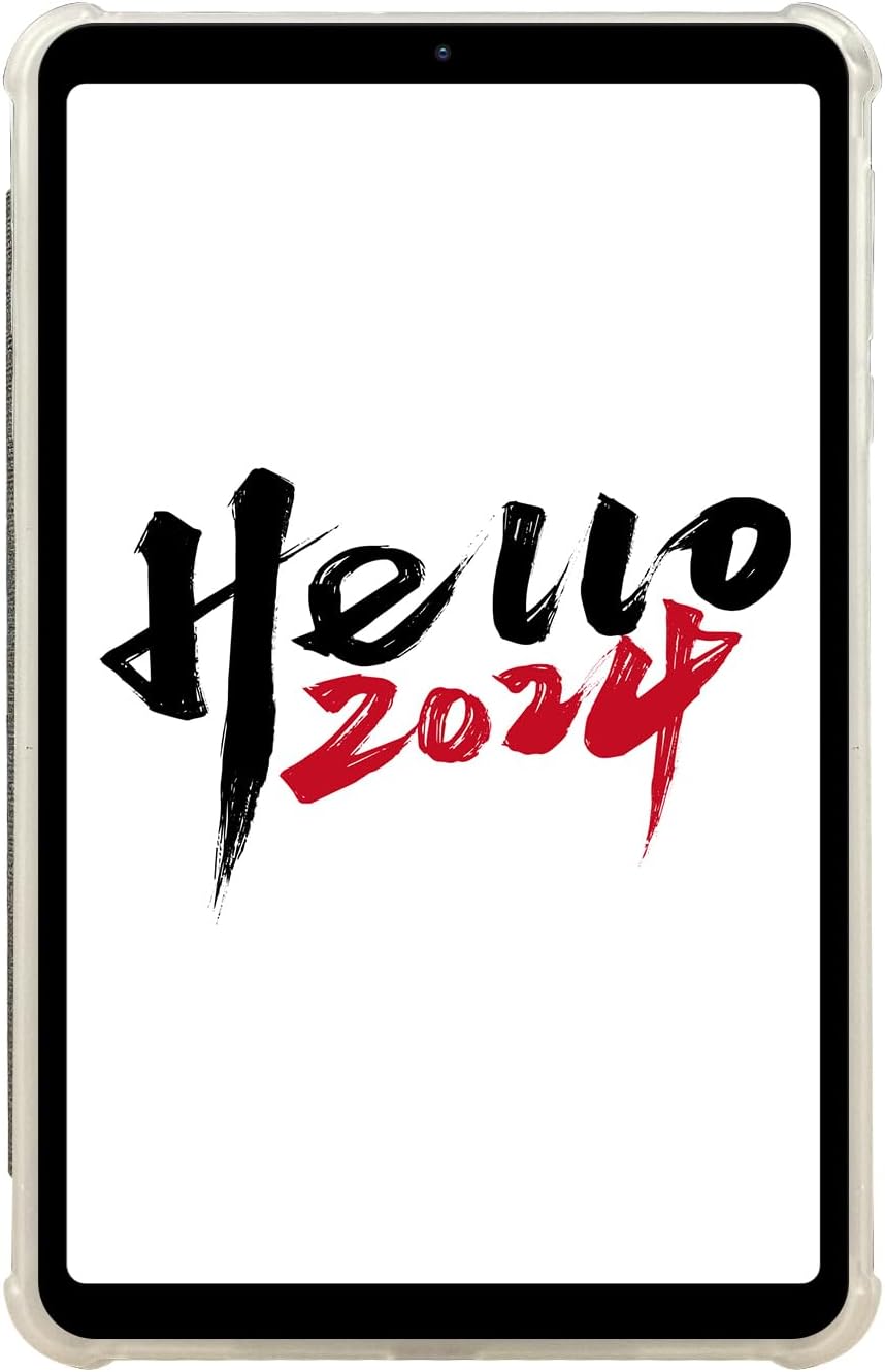 Headwolf FPad5 FPad5 Pro Case with a tablet displaying 'Hello 2024' on screen.