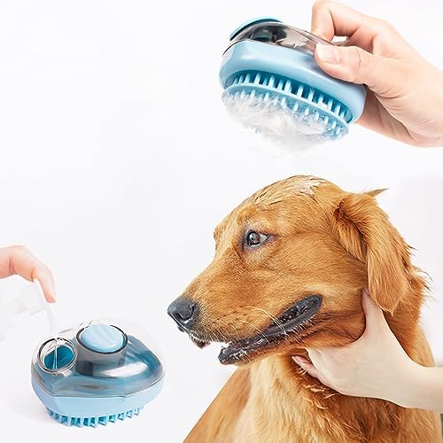 Pet Cat & Dog Bath Brush Dog Shampoo Brush Dog Scrubber