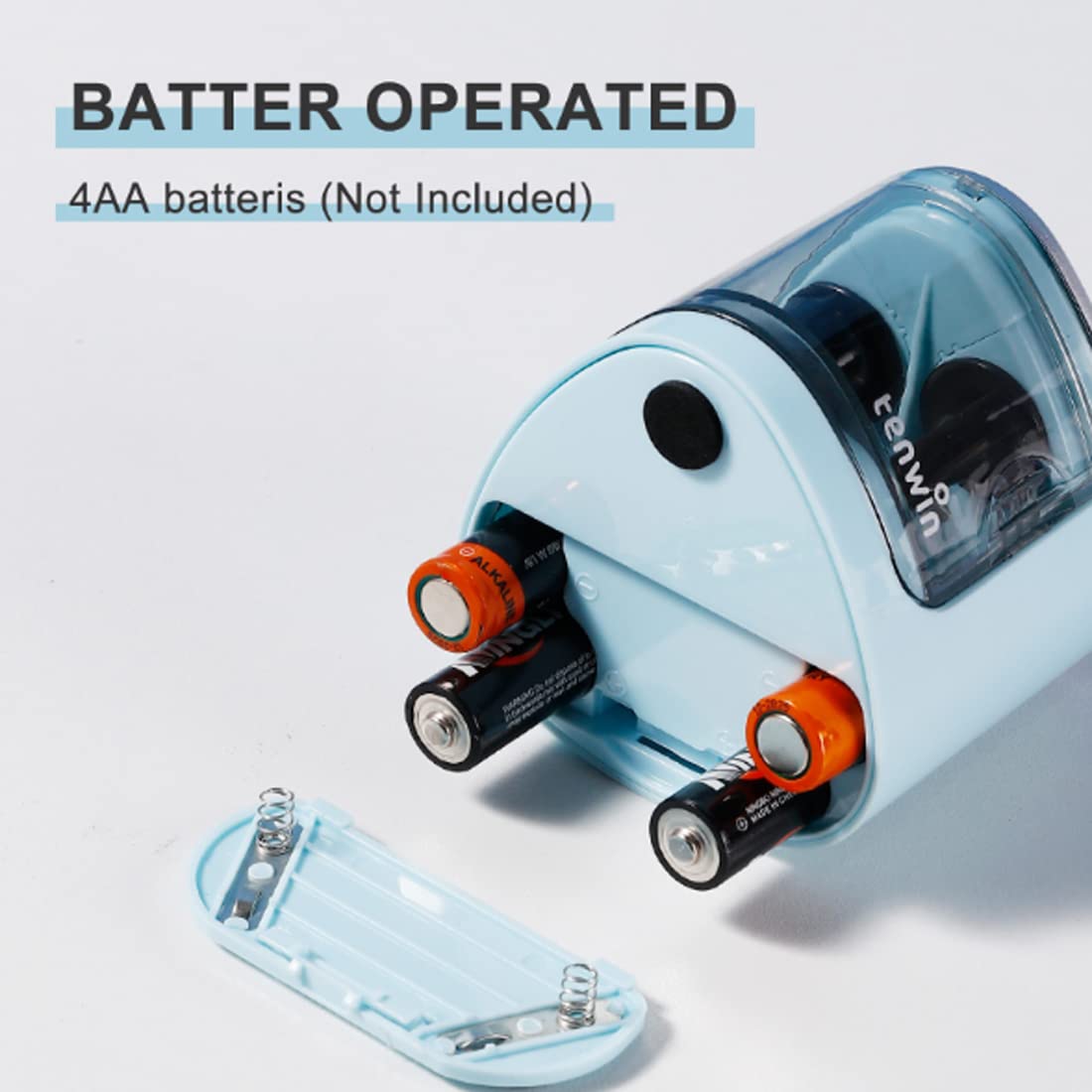 Temperamatite elettrico丨Design a Doppio Controllo, Apertura e Arresto, portautensili intercambiabile丨Gli Studenti imparano a dipingere