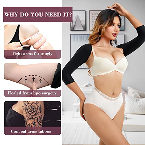 RDSINAE Arm faja Women Slimming Sleeves Lipo Post Surgery Compression Arm Sleeves Posture Corrector Tops Shapewear2