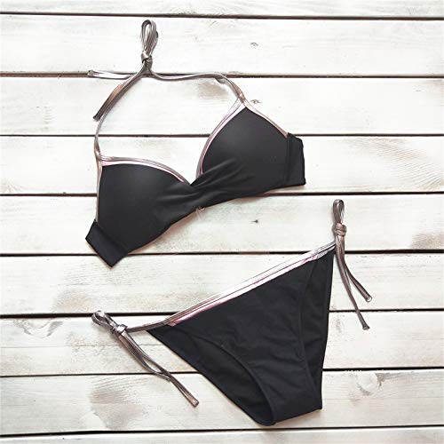 Maillot de bain 2 pièces push up pour sculpter la silhouette à la plage
