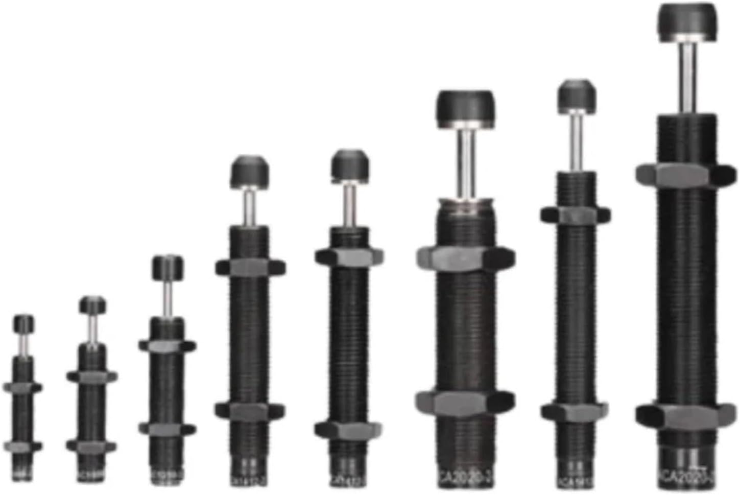 Shock Absorber ACA0806-1/1210/1412/2030 Hydraulic Buffer Damping Cylinder Shock Absorber Mechanical arm Accessories ACA1007(ACA1210,-2-Medium Speed)