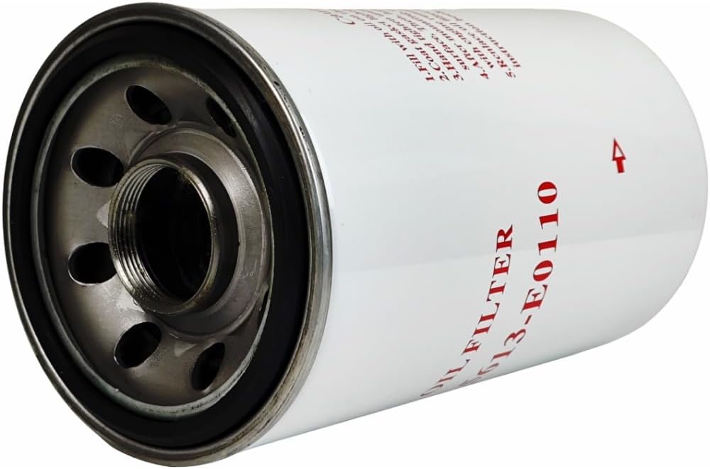 Spin-On Lube Filter 15613-E0110 Compatible with Hino 258 268 338 2005-2020 Replace 57080 BD7325 LF16110