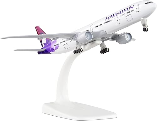 Busyflies 1:300 Escala Hawaii 777 Modelos de avión Modelo de avión fundido a troquel de aleación