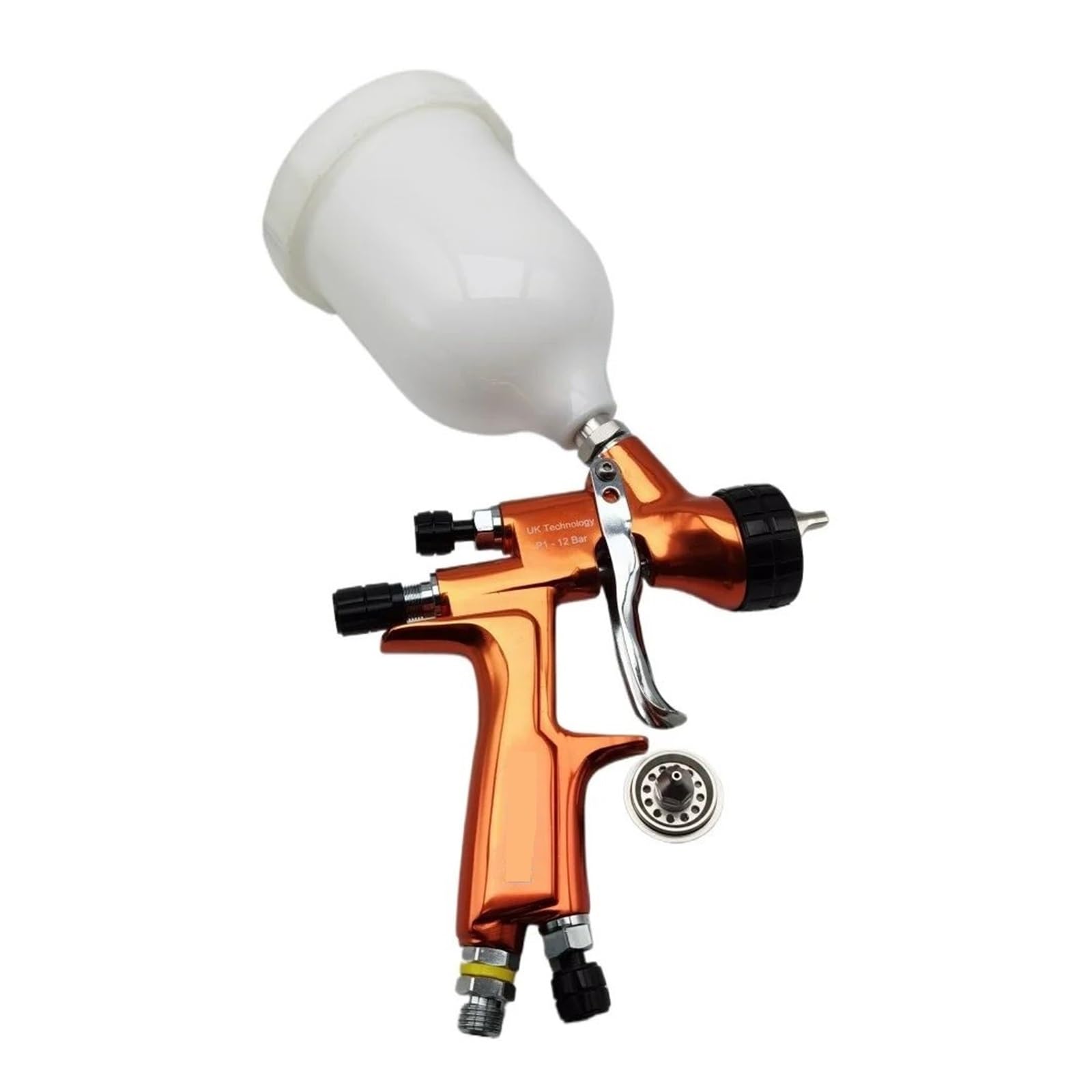 Pistolet Na Sprężone Powietrze 1,3/1,5 Mm Do Malowania Powierzchni Samochodowych Lakieru Bazie Wody Narzędzia Pneumatyczne Aerograf Precyzyjna Kontrola Spełnia Różne Potrzeby