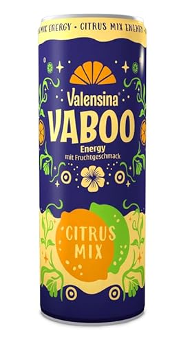 Valensina Vaboo Energy Citrus 0,25l, 12-er Pack