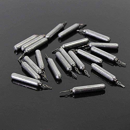 Image of Croch Drop Shot Weights Hand Poured Size 1 /8 1 /4 3 /8 (20 per Pack)