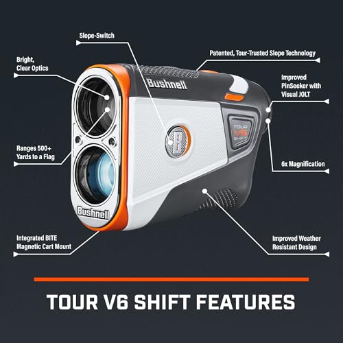 Golf Rangefinder with Slope and Vibration
