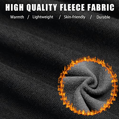 Kids Winter Balaclava Windproof Hats (2 Pack), Warm Fleece Ski Mask Neck Warmer for Boys & Girls, Adjustable Full Face Cover4