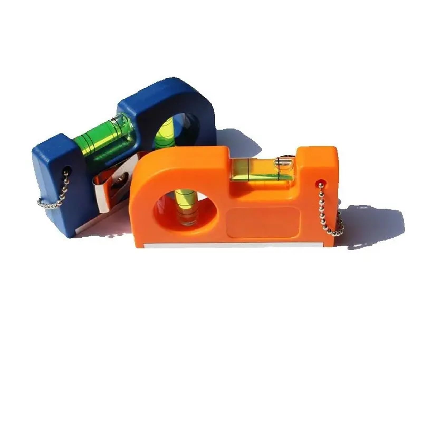Règle de niveau à bulles, niveleur de boîte magnétique Portable puissant, inclinomètre à deux directions avec boucle 85x45x20MM
