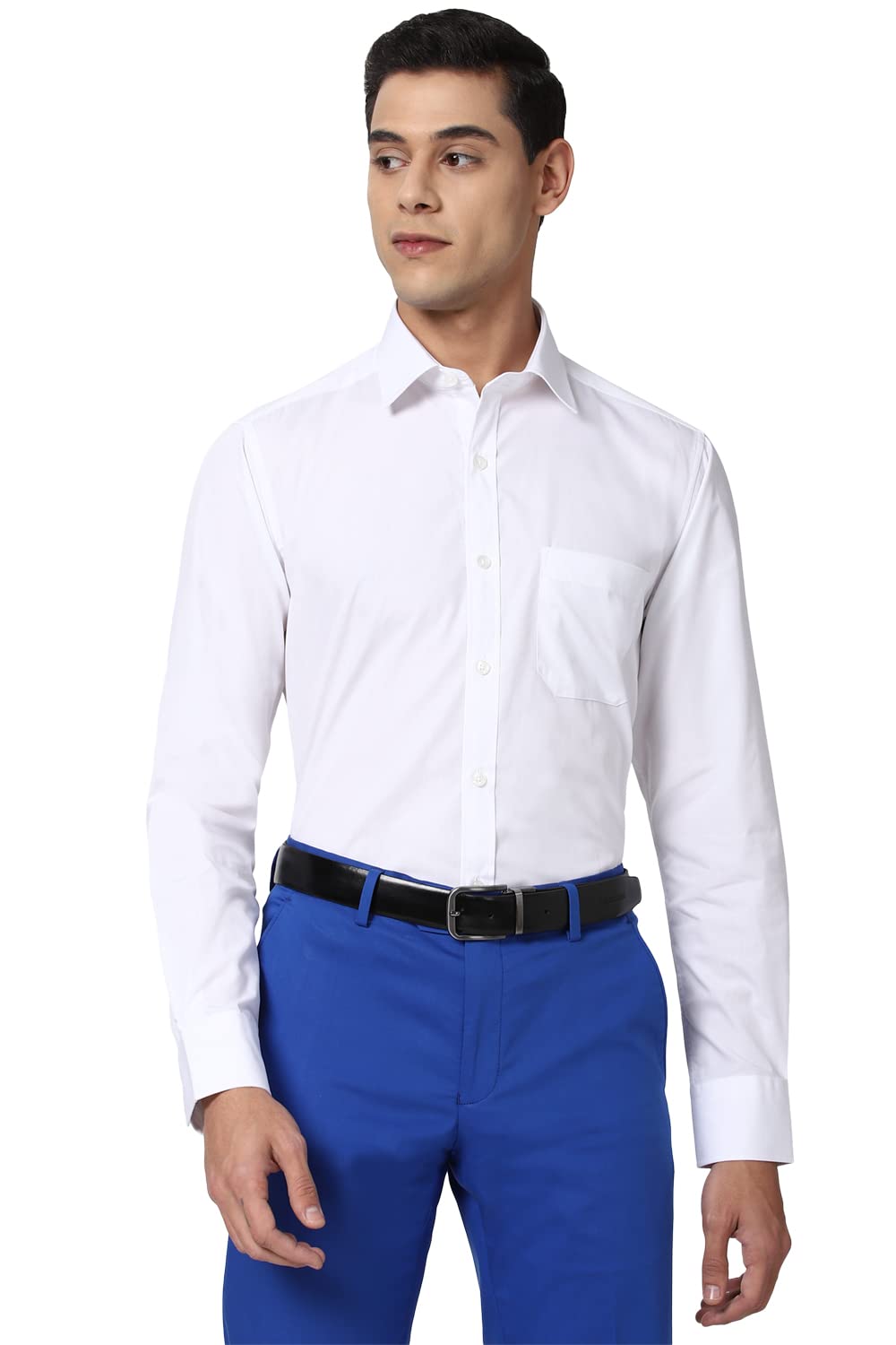 peter england Men's Solid Regular Fit Shirt-picture-23