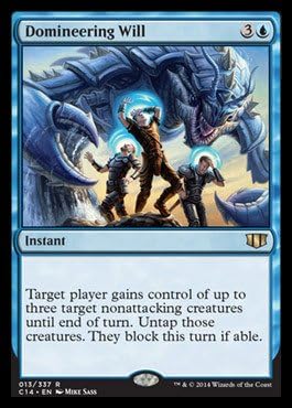 Magic The Gathering - Domineering Will (013/337) - Commander 2014