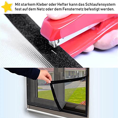 Klettband selbstklebend Fesoar 8m – Doppelseitiges Klebeband