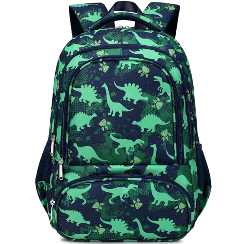 abshoo Dinosaur Backpack For Boys Kindergarten Elementary Bookbag Lightweight Kids School Bag (Dinosaur)