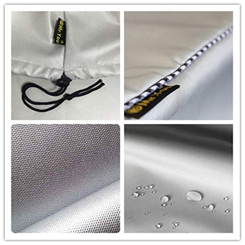 Mr.You Large Tire Cover,Tire Storage Bag & Seasonal Tire Cover,Waterproof Dust-Proof (Diameter 32-inch,Silver Coated) - Thumbnail 2