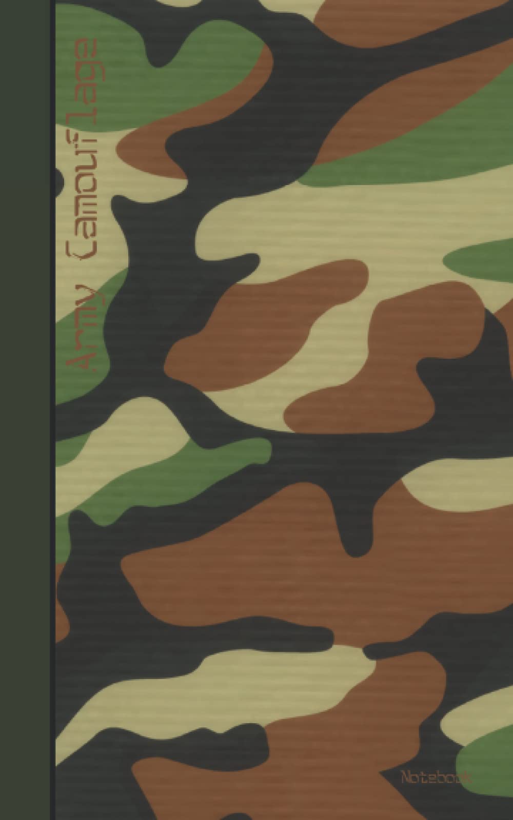 Army Camouflage Notebook: Army Notebook / Journal / Jotter (Contemporary Design)