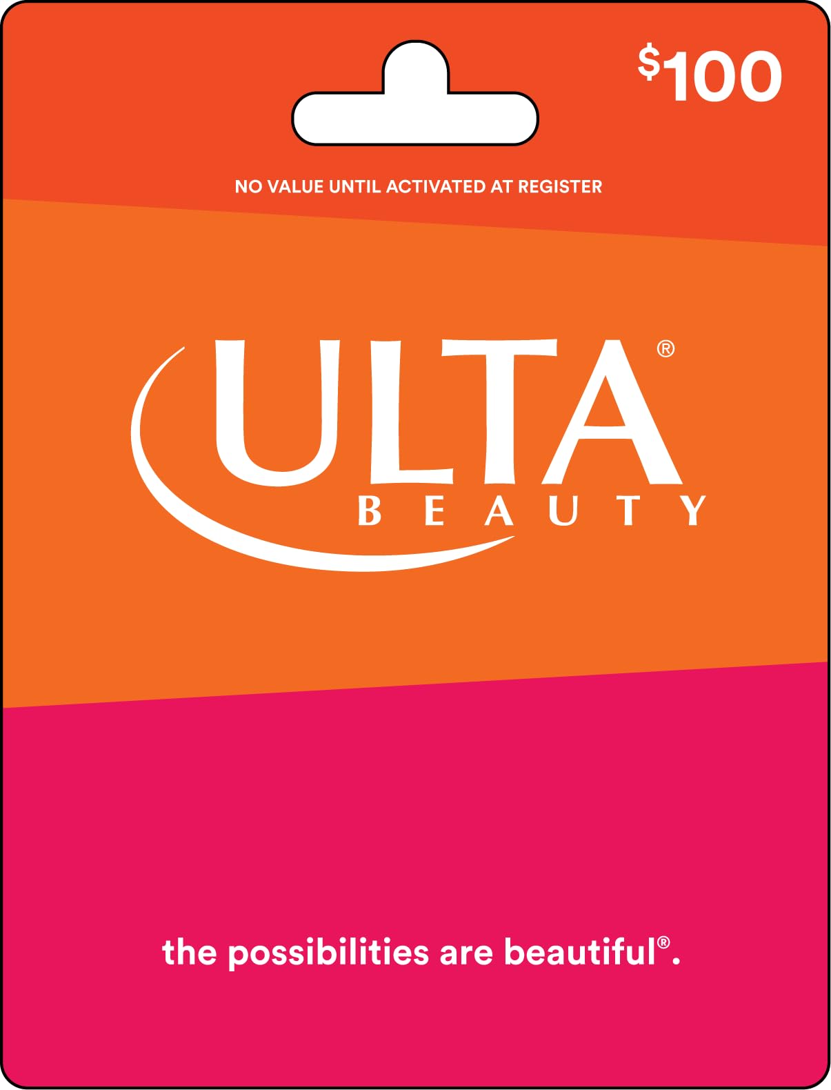 Ulta Beauty Physical Gift Card