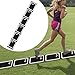 Aosekaa Agility Training Ladder Mat Speed Ladder Soccer Volleyball Sports Workout Outdoor Footwork Practice Improve Speed Strength, 250cmx34cm