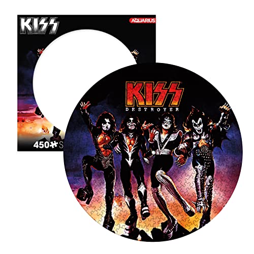 AQUARIUS Kiss Destroyer Record Disc Puzzle (450 Pieces) - Officia...