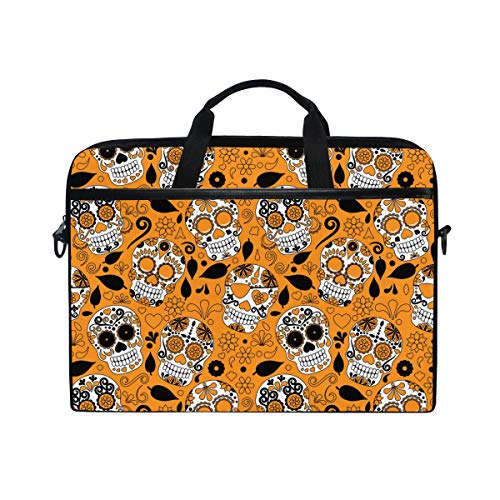 Funda bandolera portátil de 14 a 15.4 naranja ideal para la universidad y oficina