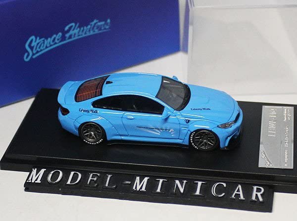 Amazon | △超希少！BLUE！限定品！SH 1/64 BMW M4 Liberty Walk LB