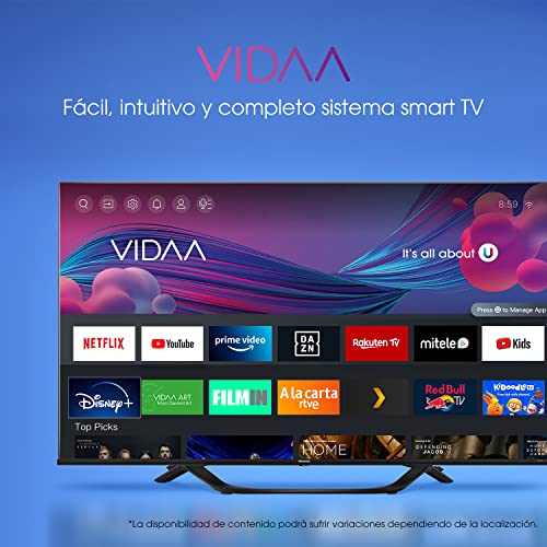 Hisense-43A63H-43-pulgadas-4K-UHD-Smart-TV-with-Dolby-Vision-HDR-DTS-Virtual-X-Disney-Netflix-Freeview-Play-and-Alexa-Built-in-Bluetooth-Wifi-Nuevo-2022
