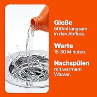 Drano Küchen-Gel, Abflussreiniger, Rohrreiniger für die Küche, 1000 ml | Mr Muscle, Power Gel Rohrfrei, entfernt Verstopfungen in der Küche, (1 x 1000 ml) – Ansicht 9