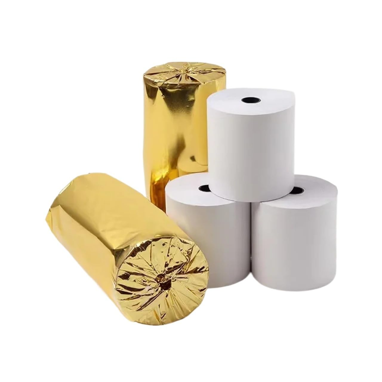 Compatible for papier thermique 80x80mm 2 rouleaux
