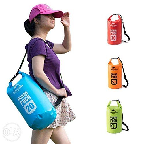 Image of 20L Outdoor Ocean Pack Waterproof Dry Bag Sack Storage Bag Organizer for Traveling-Multi Color
