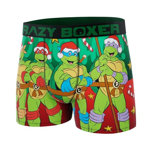 CRAZYBOXER Ninja Turtles Santa Men's Boxer Briefs4