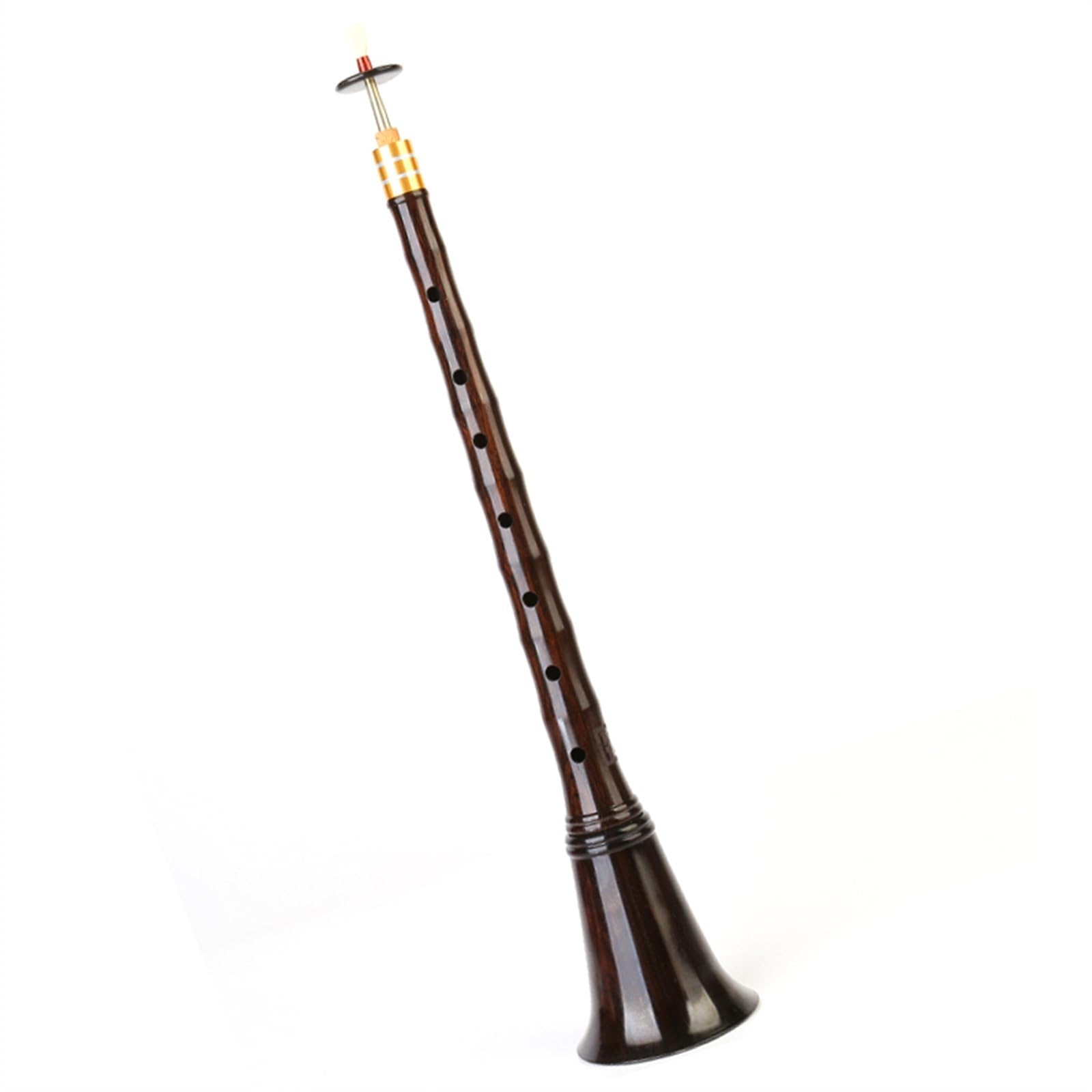 Schwachton-Holzschale Suona-Musikinstrumentenset Mit Trompete Für Professionelles Suona-Spielen Suona Set(Color:C key)