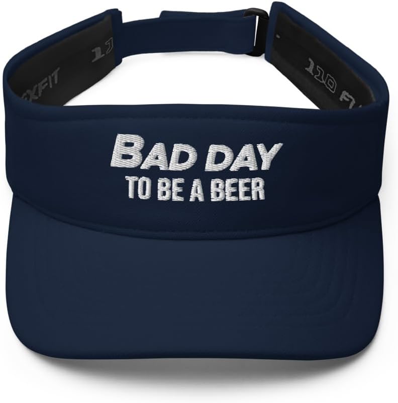Hogue WS LLC Bad Day to be a Beer Hat (Embroidered Visor)