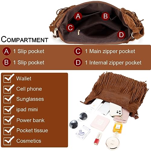 Consejos y reviews para comprar Bolso marrón ante disponible en línea. 20 Imagen adicional