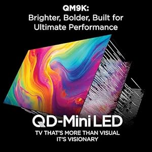 TCL 65 Inch Class QM9K Series | Mini LED QLED 4K | 65QM9K, Latest Model | 144HZ Peak Brightness & Contrast Dolby Vision | Up to LD6K Precise Dimming | AI Smart Google TV | Dolby Atmos Bang & Olufsen — photo 4 of 6