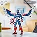 LEGO 76296 Marvel New Captain America Figure, Toy, Birthday, Present, Blocks, Boys, Girls, Children, 8, 9, 10, Elementary School Students, Marvel, Toy