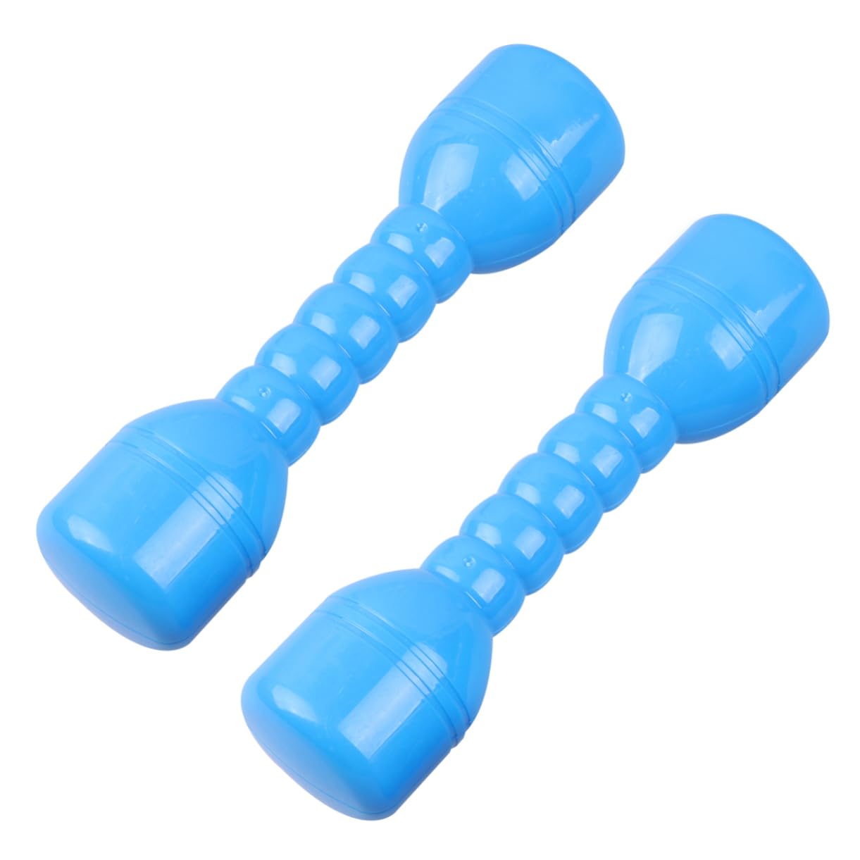 Mikinona 1Pair Ergonomic Plastic Dumbbells of Safe Exercise Barbells for Morning Workouts Dance and Gymnastics Activities